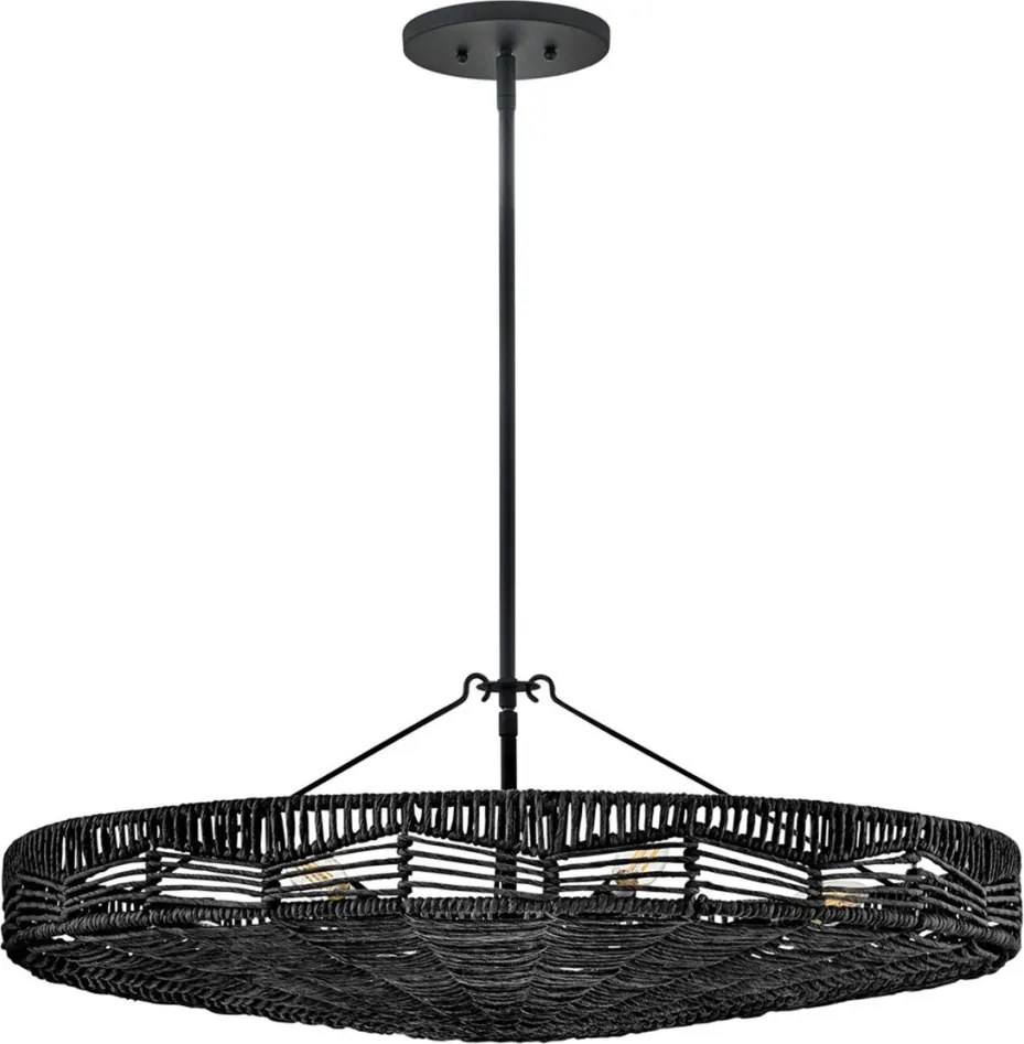 Quintiesse Ophelia QN-OPHELIA-6P-BK-BK Függőlámpa 6x40W/E14 IP20