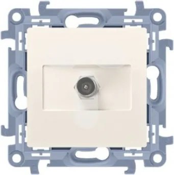 Fali antenna aljzat Kontakt Simon 10 CASF1.01/41 Bézs ekrü
