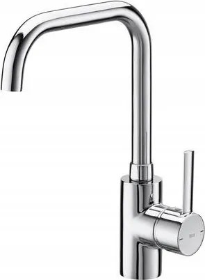 Álló konyhai csaptelep Roca Targa mozgatható magas kifolyócső króm