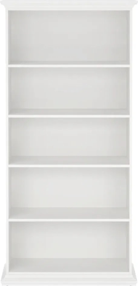 Polcos szekrény, fehér, PARIS 79864