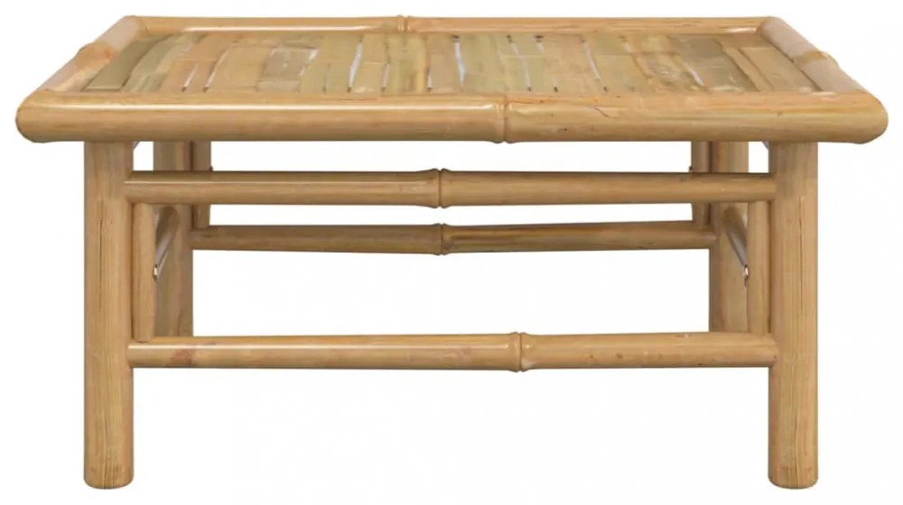 bambusz kerti asztal 65 x 55 x 30 cm