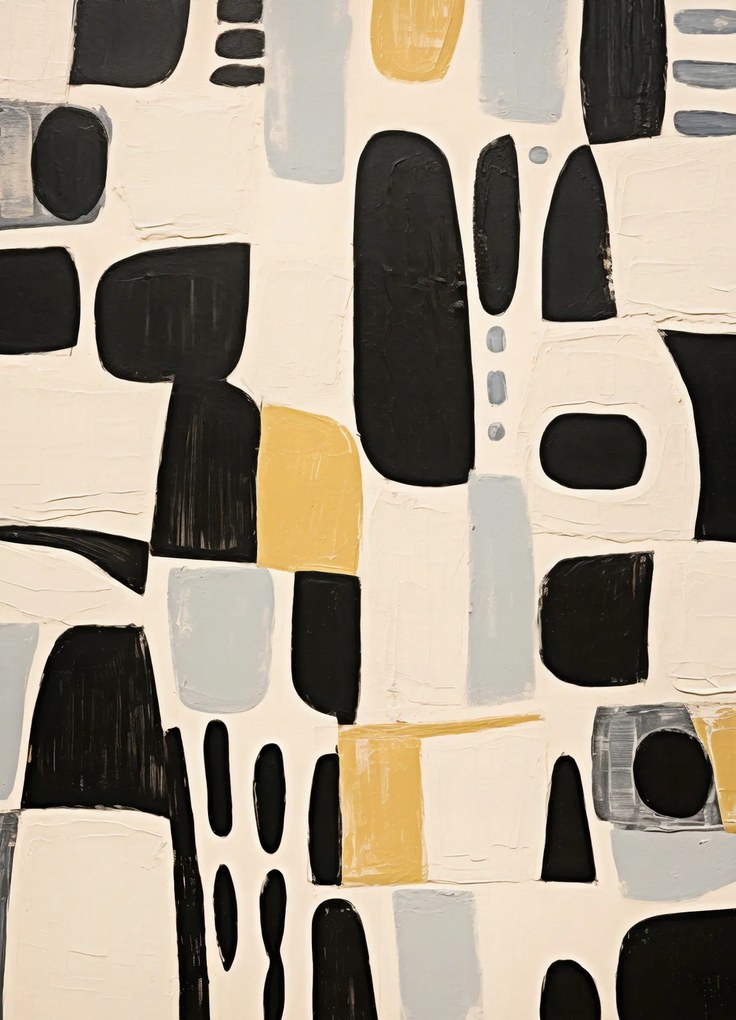 Poszter 20,5x28,4cm Árnyék geometria