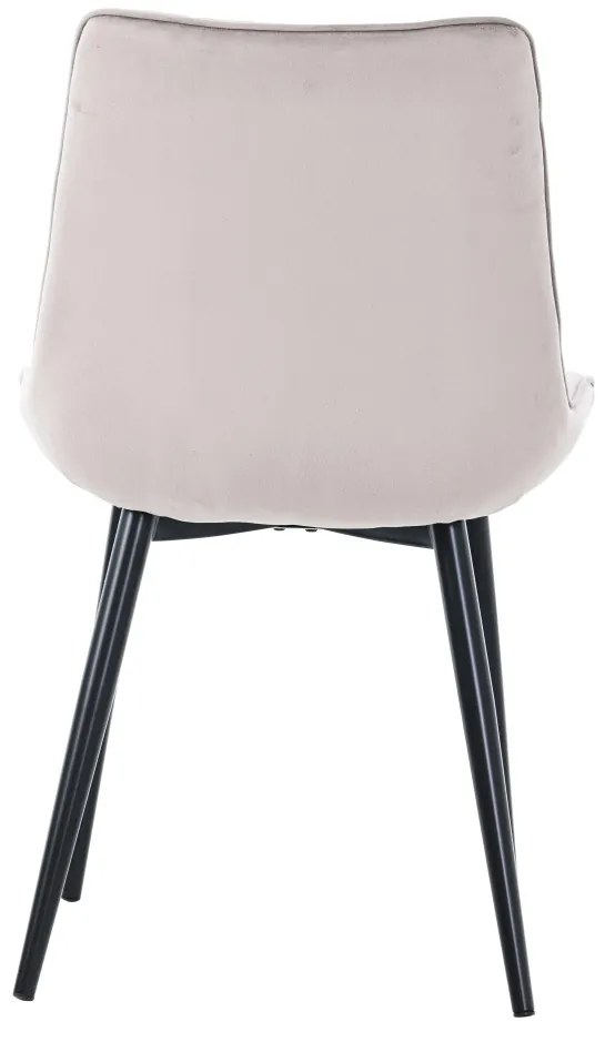 Scaun modern din catifea în culoarea trufei Firenze DC-2051