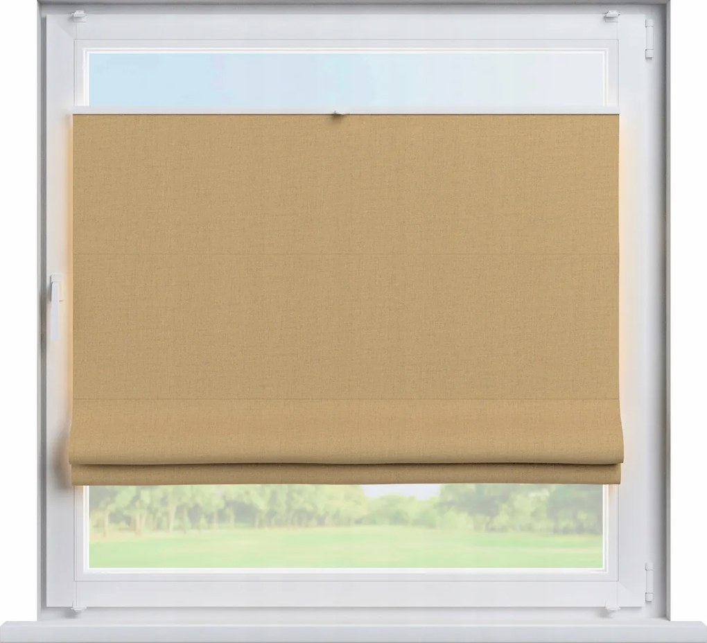 Kész pliszírozott roló római Szicília 130x170cm narancssárga