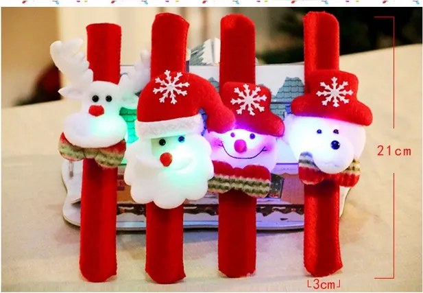 Világító karszalag Karácsonyi Télapó