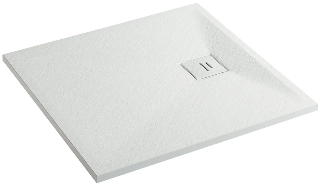 Erga Hyper, SMC zuhanytálca 140x90x2,6 cm + szifon, fehér matt, ERG-V06-SMC-9014S-WH