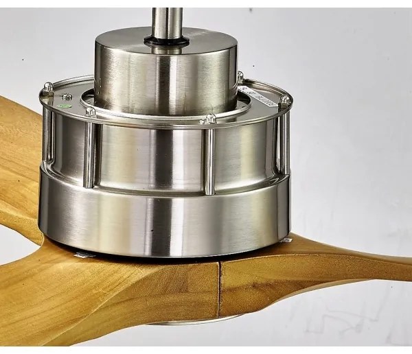 Lucci air 210506 - Mennyezeti ventilátor AIRFUSION AKMANI paulownia/barna + távirányító