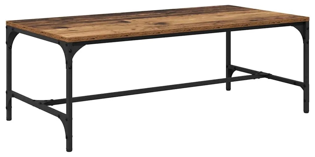 Dohányzóasztal Öreg fa 100 x 50 x 35 cm Faanyag