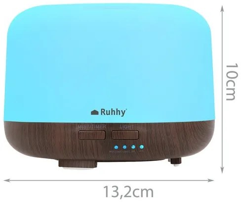 Aroma diffúzor - LED párásító távirányítóval N23511