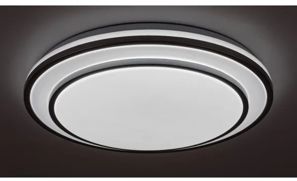 Rabalux 2131 - LED fényerőszabályozható mennyezeti lámpa LUPITA LED/40W/230V ezüstszínű +távirányító