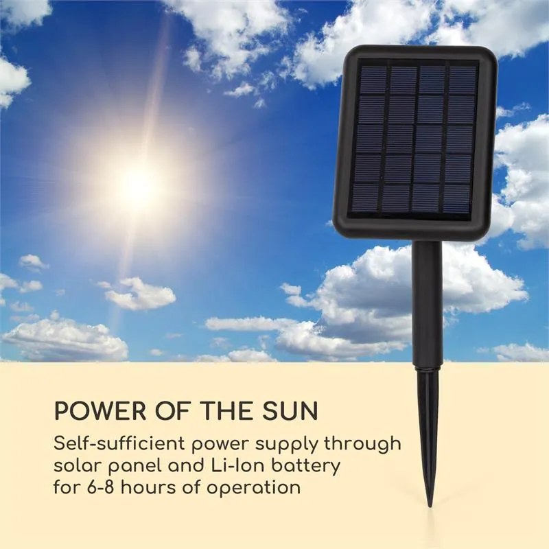 Shinestone Solar 50, gömblámpa, napelem, Ø 50 cm, RGB-LED, IP68, akkumulátor