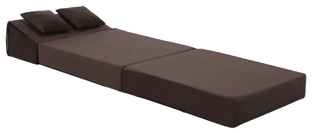 Összecsukható szék/matrac PELOS, barna