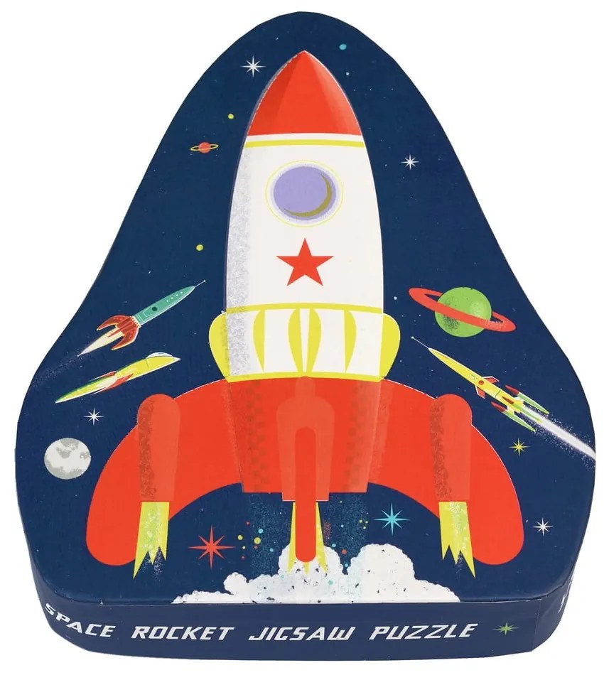 Puzzle (darabszám 18) Space Age rocket – Rex London