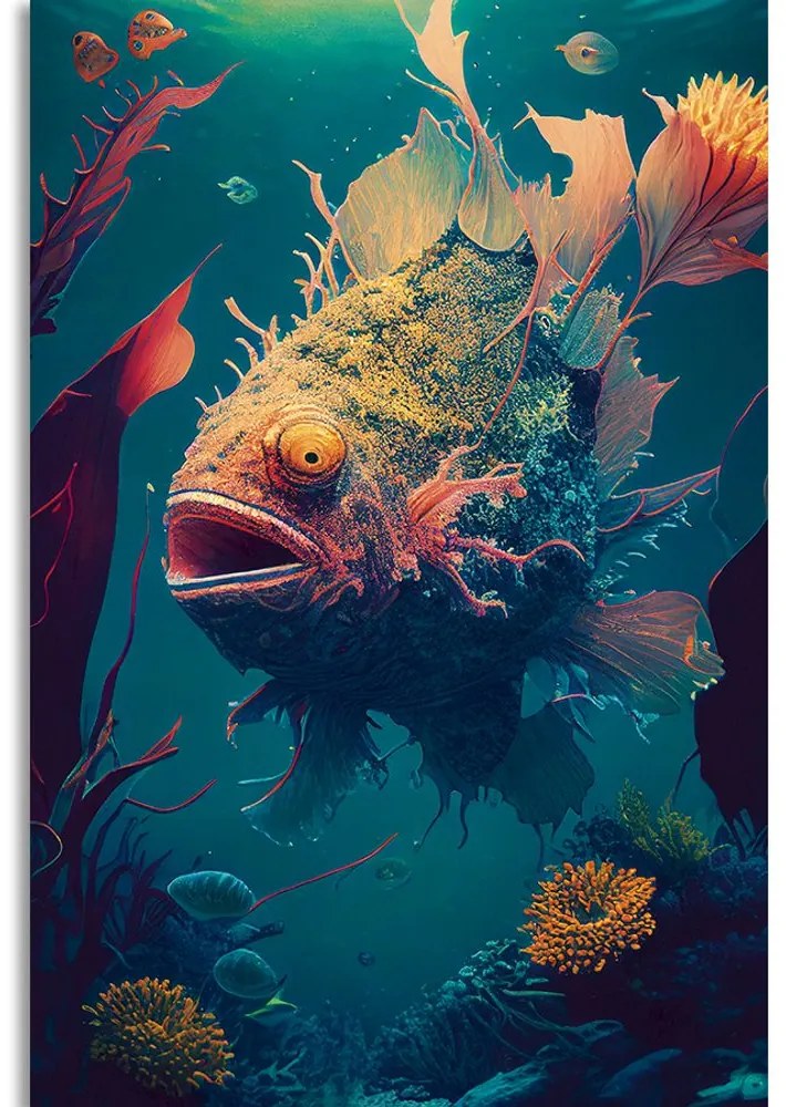 Kép szürrealista tengeri ördög