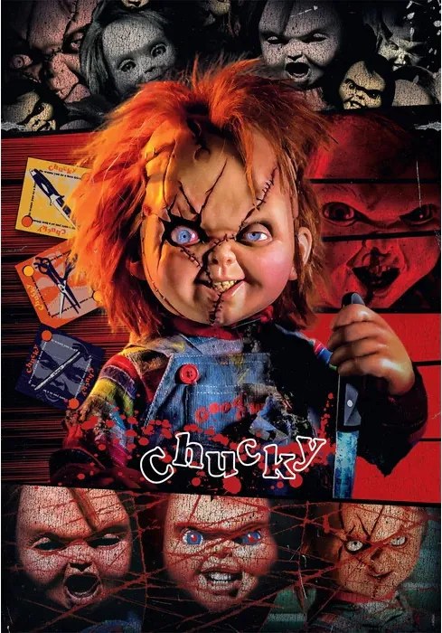 Chucky Crazy 1000 db-os Compact puzzle Clementoni