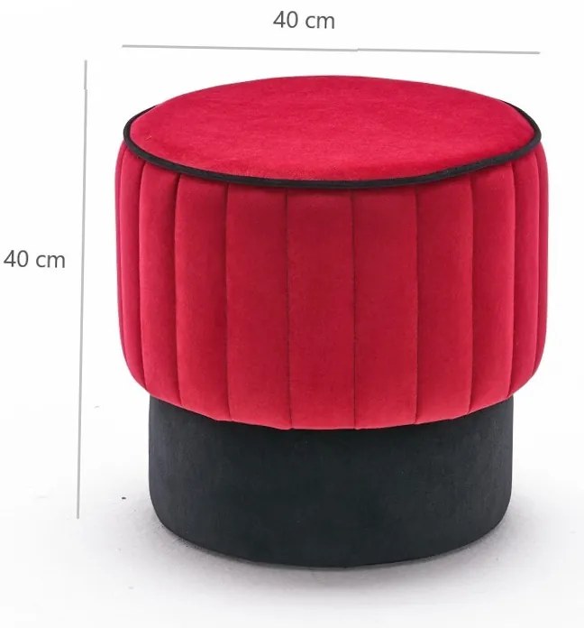 Rose Puf Red zsámoly