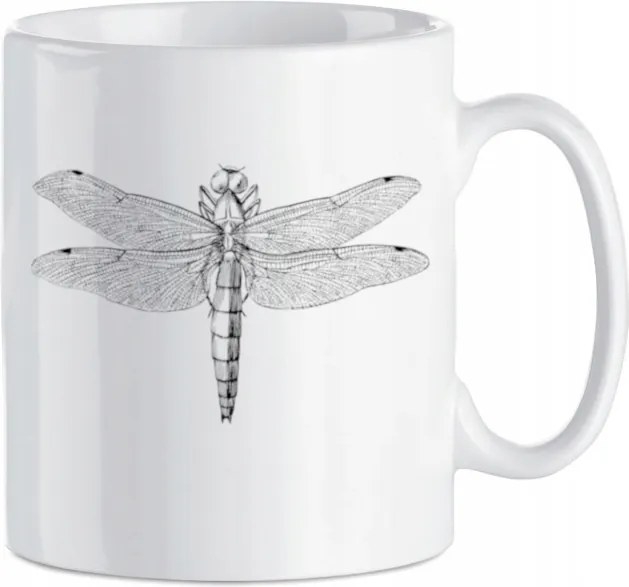 Szitakötő mintás bögre 330 ml