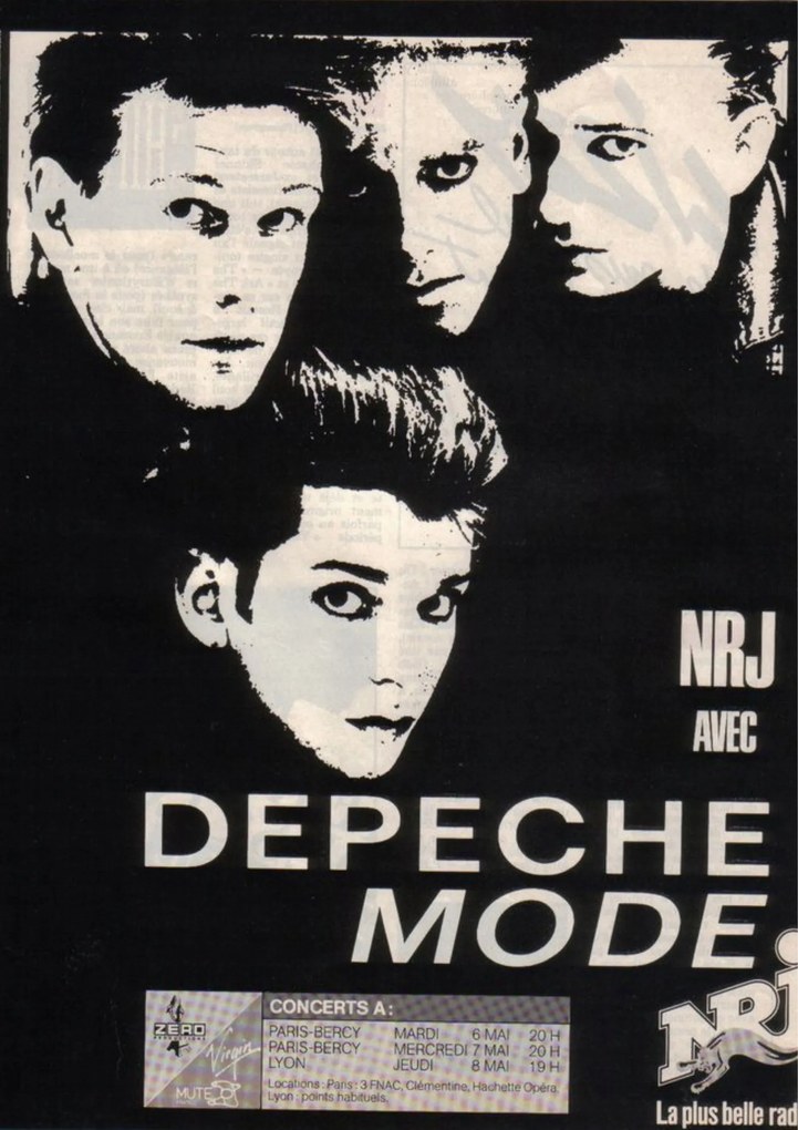 Poszter 21x30 cm Depeche Mode A4