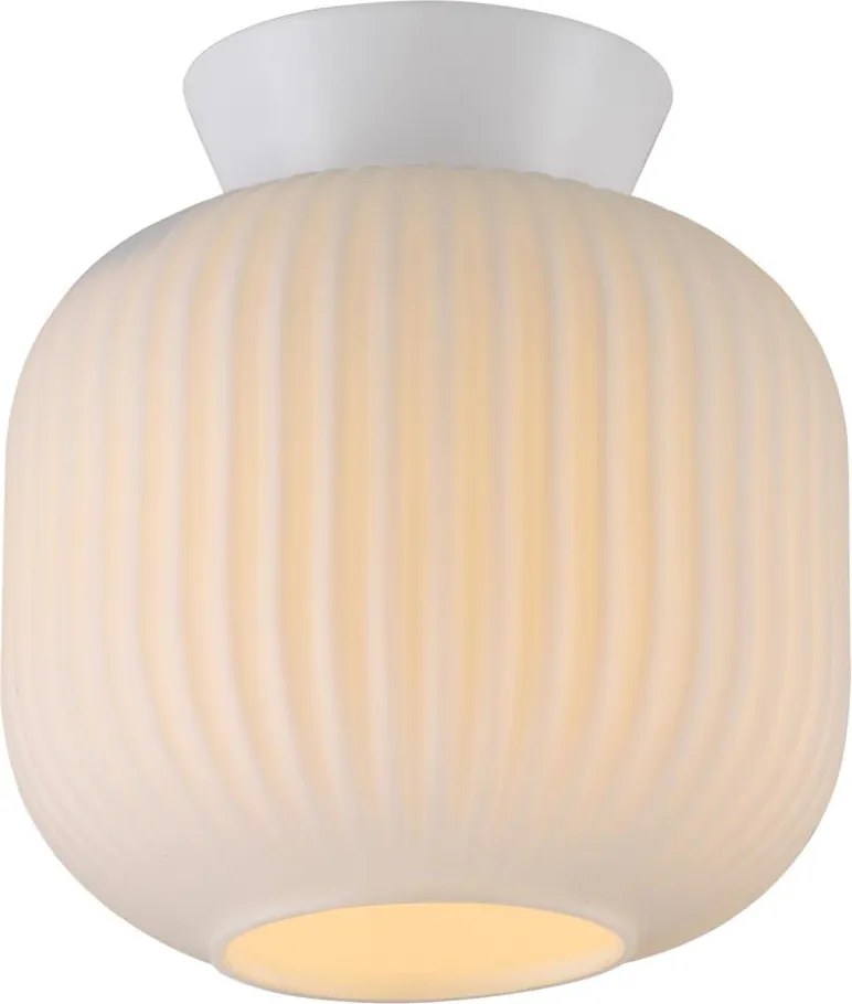 Schöner Wohnen 13574-16 - Mennyezeti lámpa NAMI 1xE27/25W/230V átm. 20 cm fehér