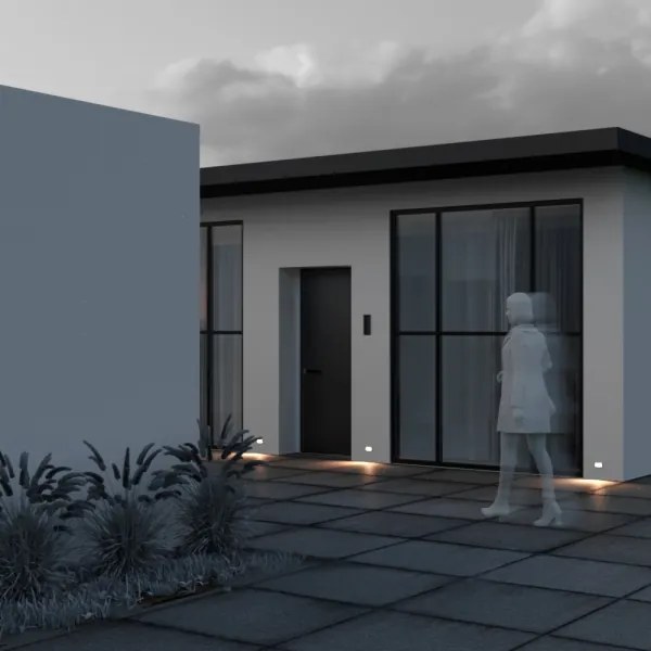 Maytoni O045SL-L3W3K -LED kültéri beépített lámpa BOSCA LED/3W/230V IP65 fehér