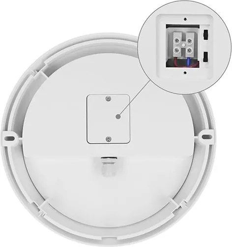 Solight WO780-2 - LED kültéri lámpatest érzékelővel 20W/230V IP65 átm. 22 cm