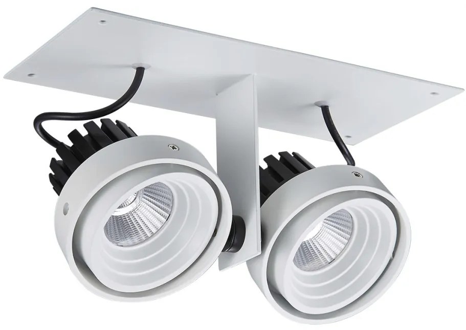 Italux PATRIZIO GL7118-2/2X12W 3000K WH+BL Spotlámpa 2x12W/LED 1770LM IP20