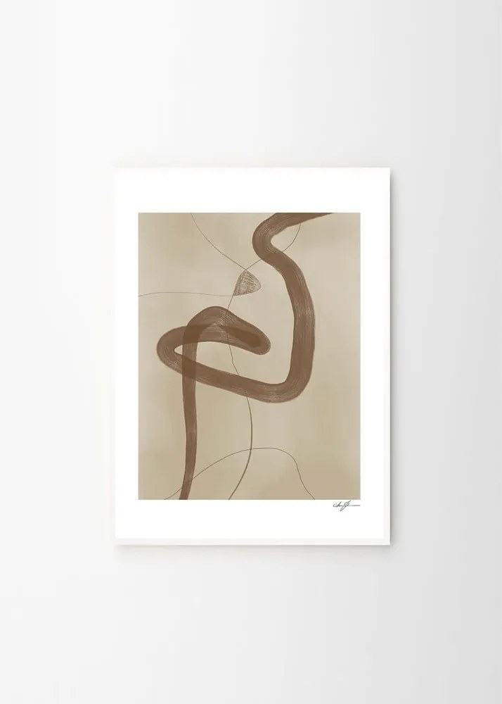 Poszter 70x100 cm Two ways – Anna Johansson – The Poster Club