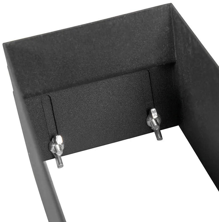 Beépített spotlámpa fekete GU10 dimmelhető dönthető és forgatható keret nélküli 2 lámpás - Oneon