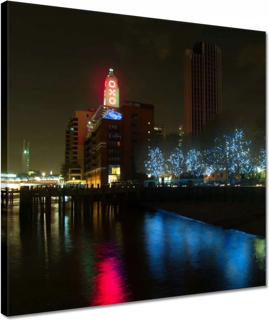 Vászonkép 40x40 Londoni látkép