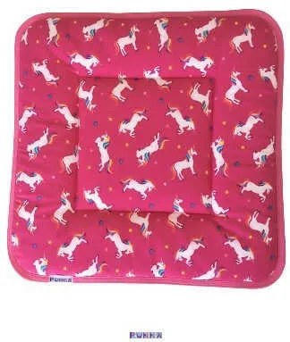 PUKKA Dupla Ovis Takaró Párnával - Unikornis pink