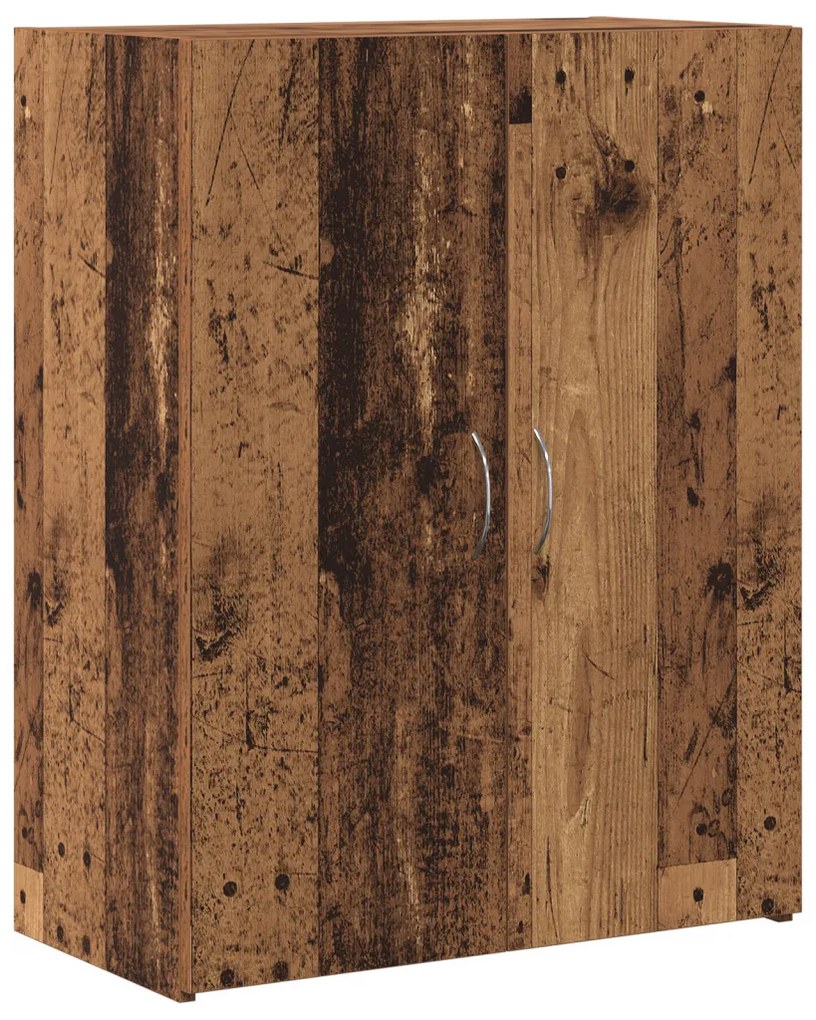 Irodai Szekrény Régi Fa 60 x 32 x 77.5 cm - Mérnöki Fa