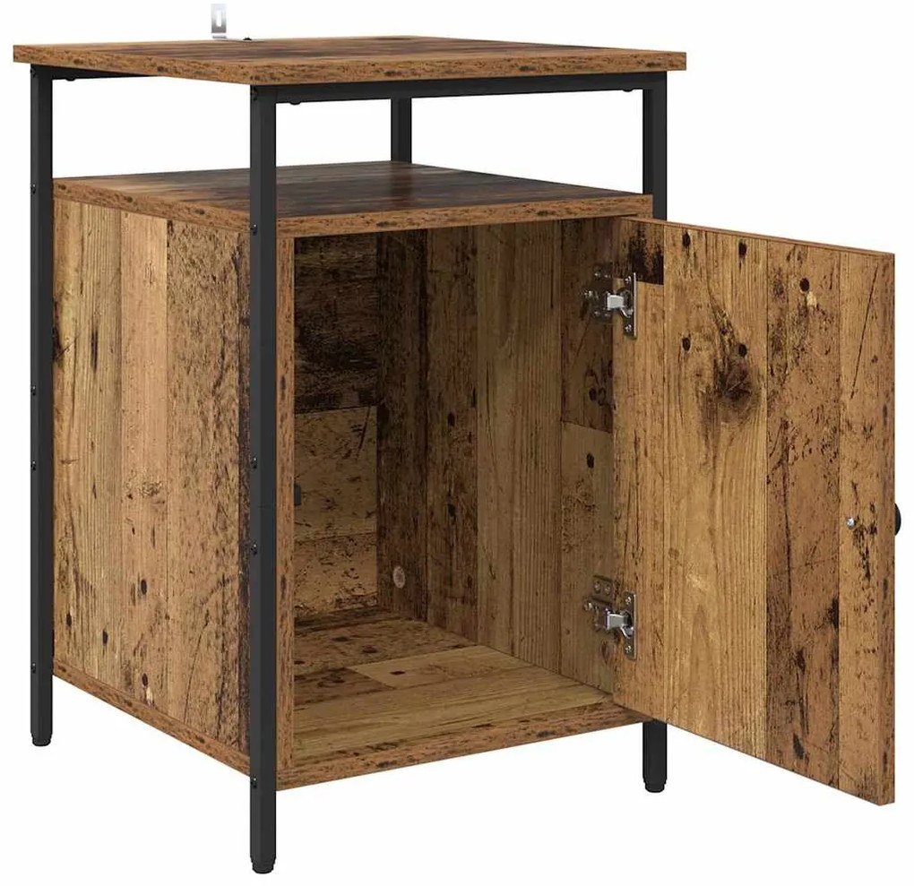 Éjjeliszekrény Öreg fa 40 x 42 x 60 cm Faanyag