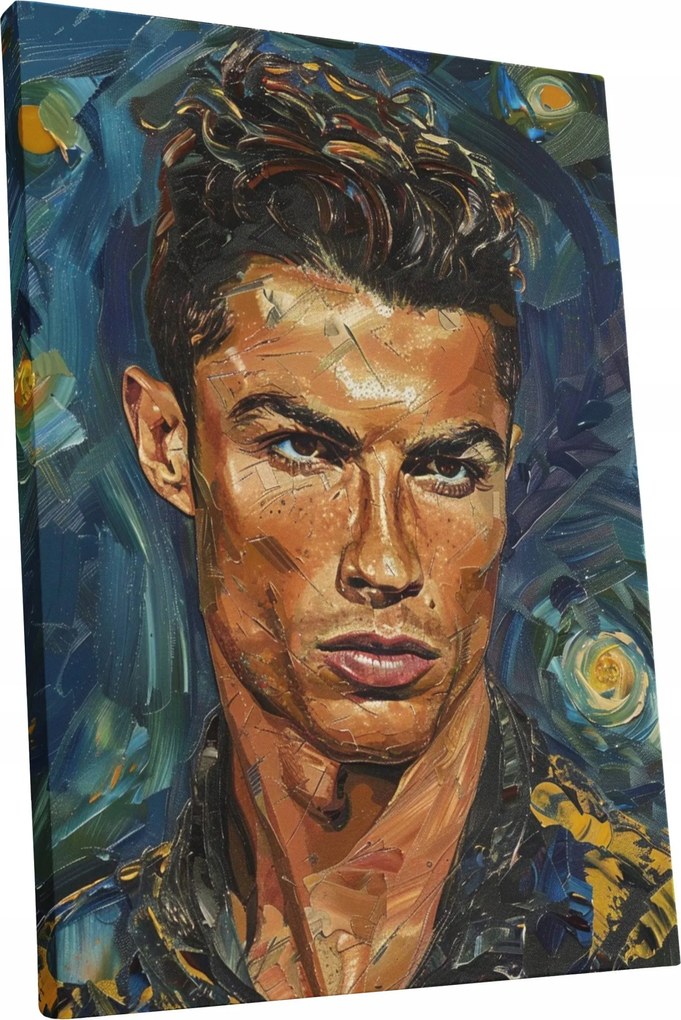 Cristiano Ronaldo CR7 vászonkép otthonra nappaliba ajándék 30x40