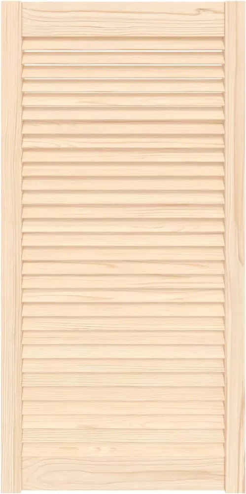 vidaXL tömör fenyőfa lamellás szekrényajtó 99,3 x 49,4 cm