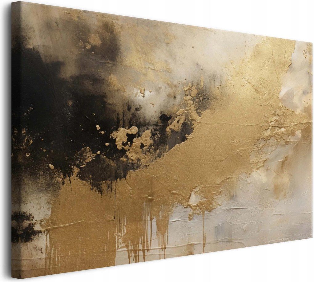 Absztrakt vászonkép Kortárs dekoráció a nappaliba 80x120