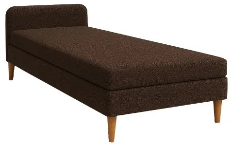 Kárpitozott heverő BRISBANE 110x200 cm barna