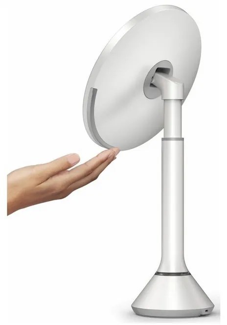 Egyszerű emberi tükör állítható fényerővel Dual LED, fehér