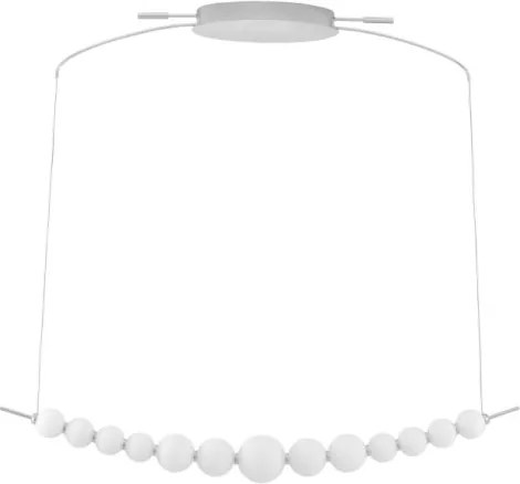 Függeszték Fehér PERLA NOVA LUCE 9186914