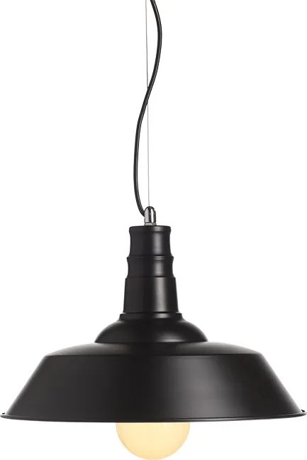 RENDL GOLDIE 36 függőlámpa fekete/fehér 230V LED E27 30W