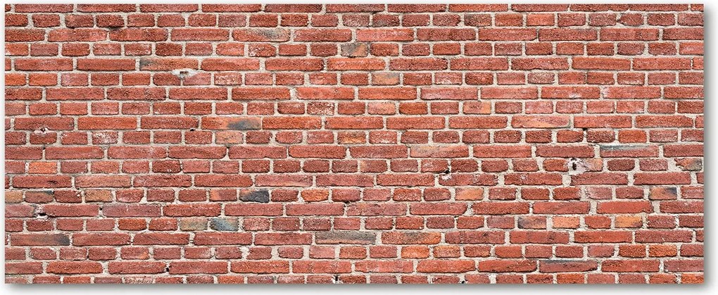 Védő üveg konyhai panel Tégla fal XXL