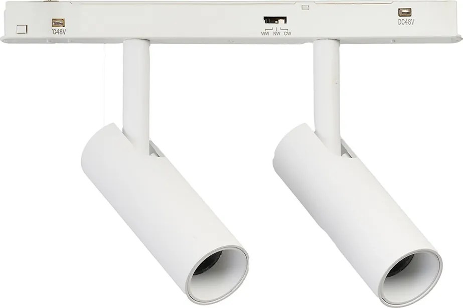 Niko LED két áramkörös sínrendszeres lámpafej