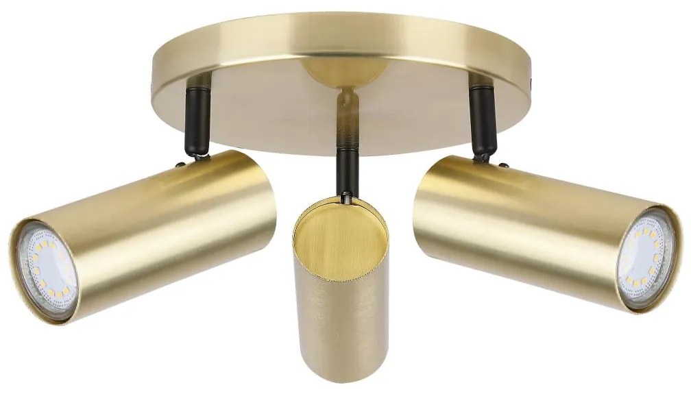 spotlámpa COLLY 3xGU10/15W/230V arany