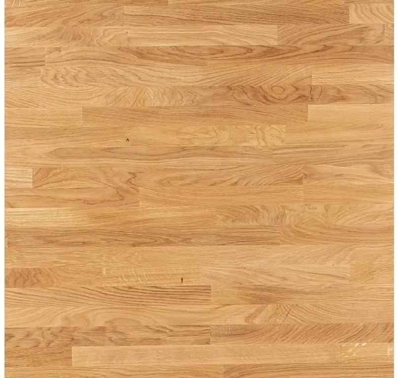 Fekete étkezőasztal tölgy asztallappal CROSS 150x90