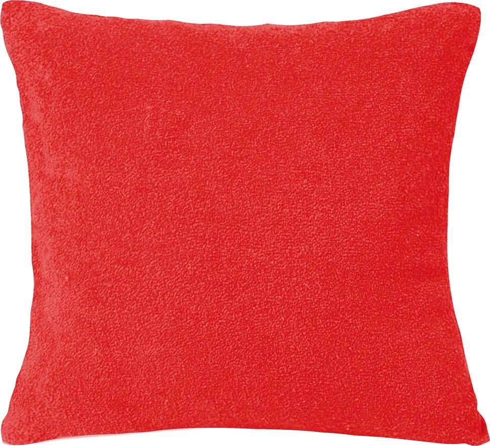Frottír párnahuzat 40x40 piros Matex