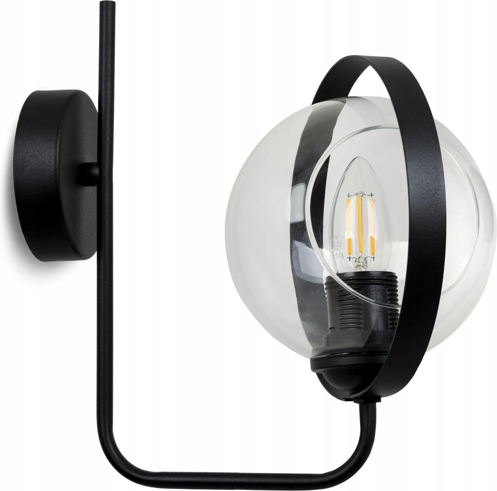 Modern Lámpa Fali Lámpa Üveg Lámpabúra Gyűrű