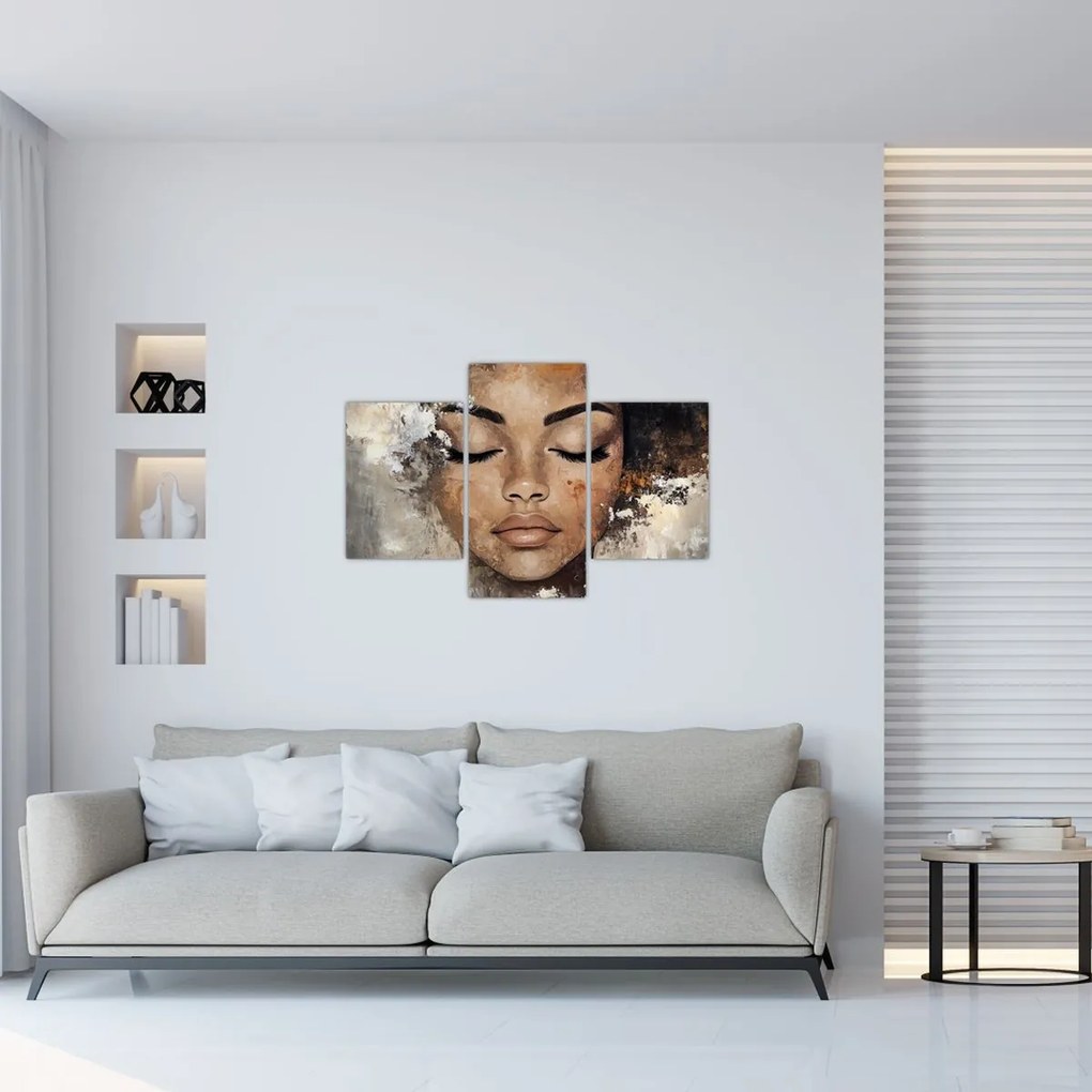 Kép - Női portré (90x60 cm)