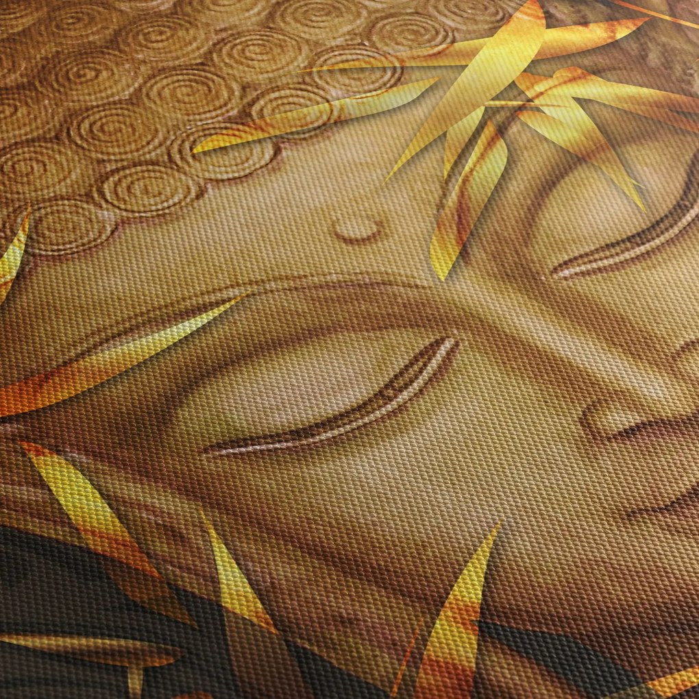 Kép - arany Buddha (70x50 cm)