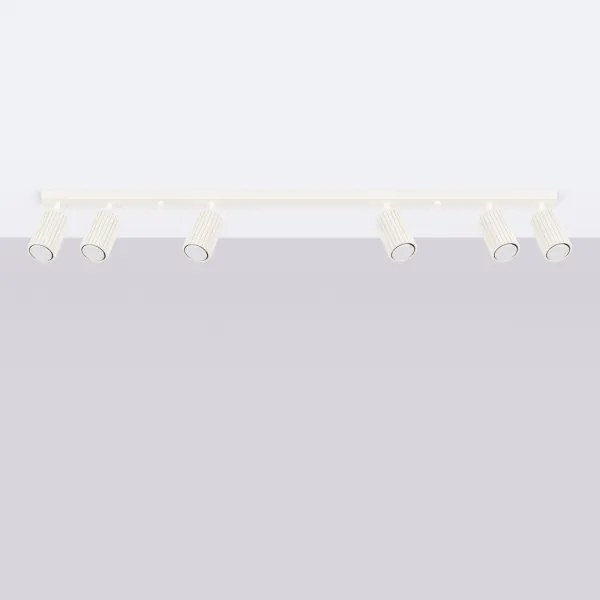 Brilagi - Spotlámpa CRESTO 6xGU10/10W/230V krémes