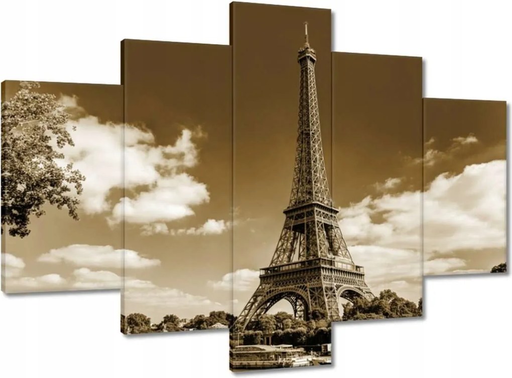 Képek 150x105 Eiffel-torony szépia fotó