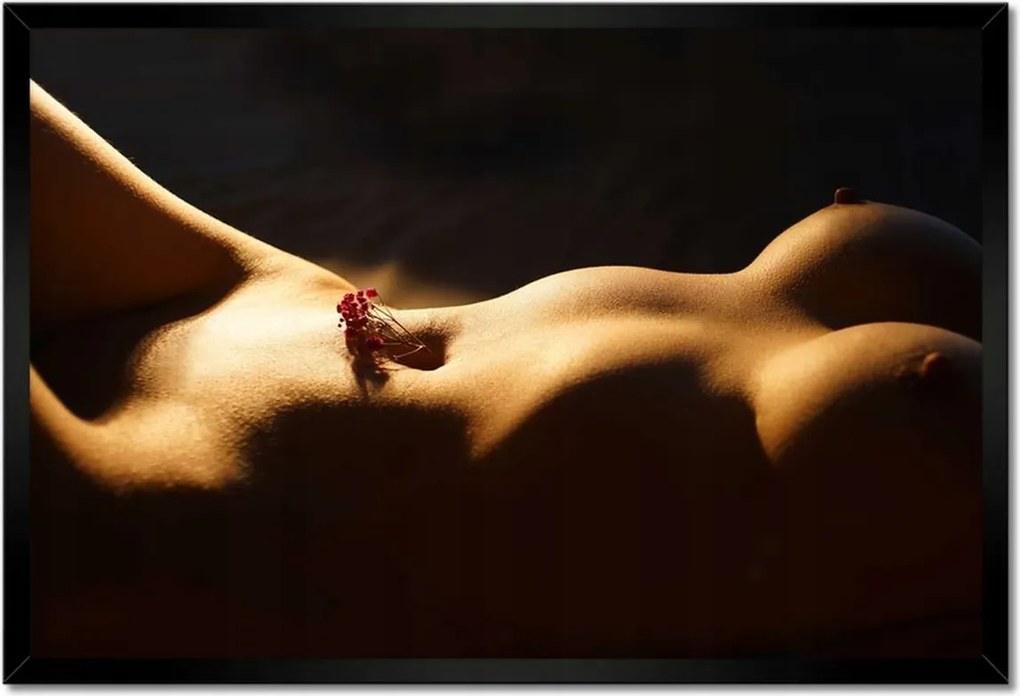 Poszterek keretben 60x40 Adok neked egy virágot Szerelem